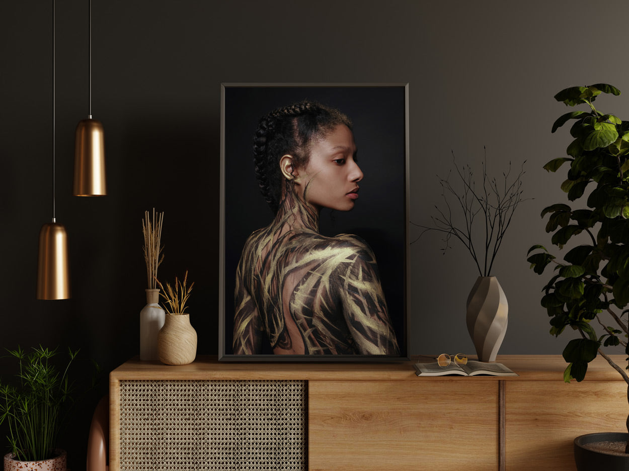 Golden Root Bodypaint #1