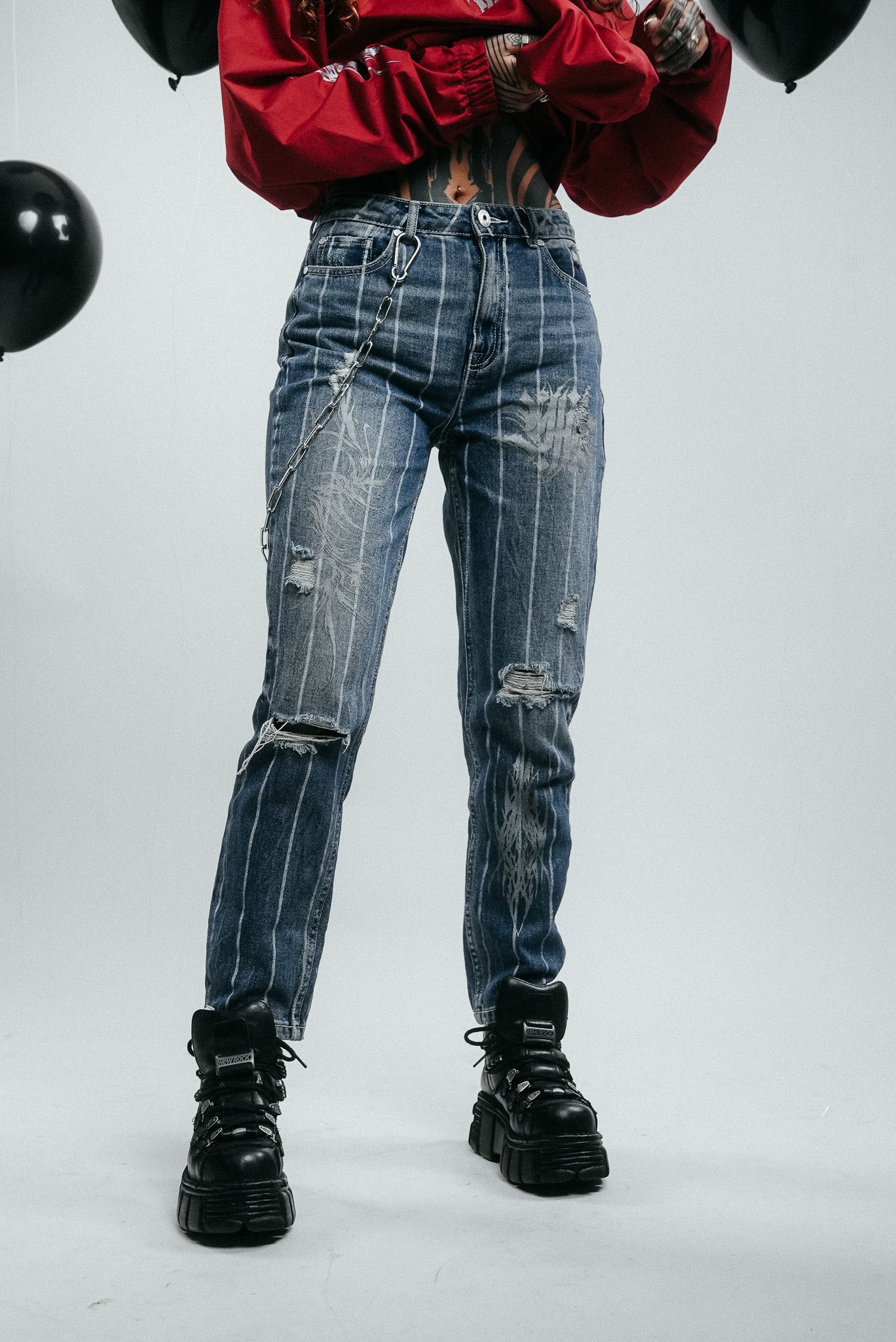 UPCYCLED MOM JEANS