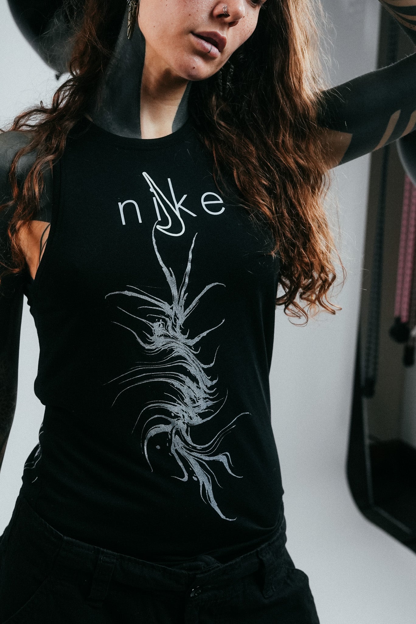 UPCYCLED NIKE TOP