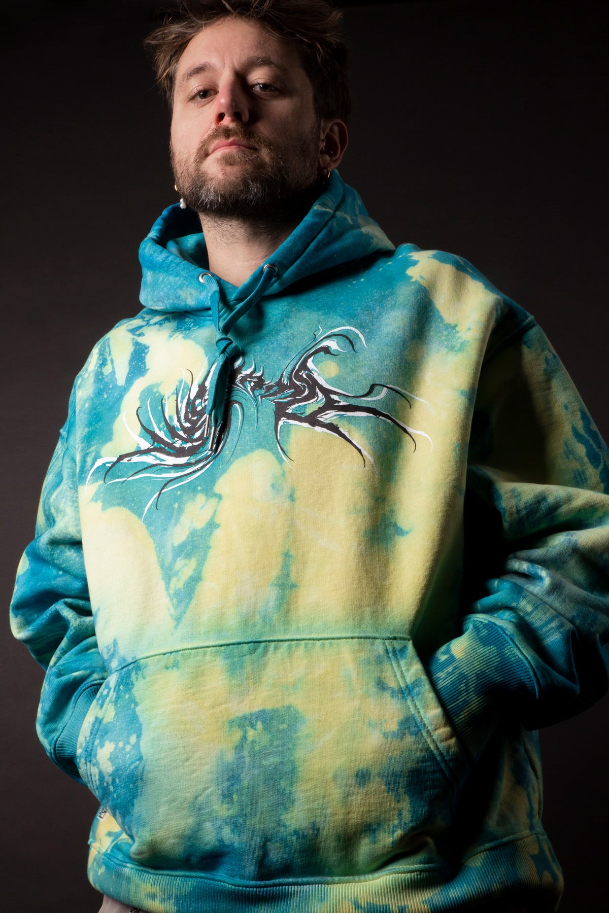 YH FUEL STAIN HOODIE