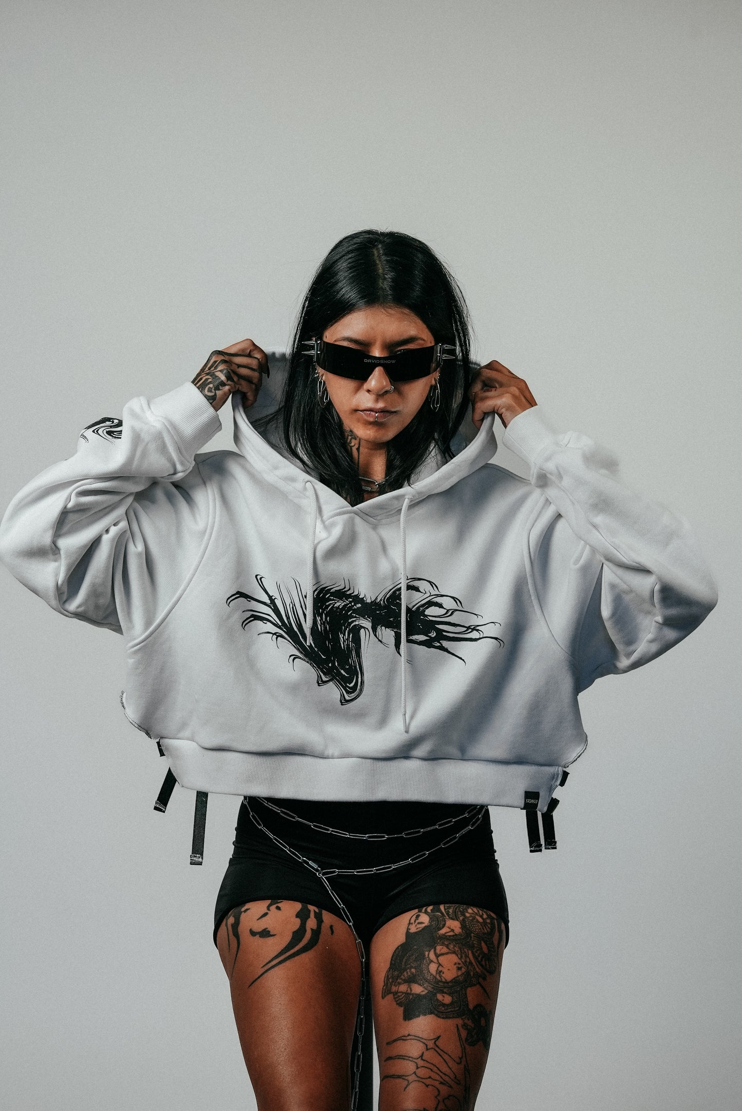 TMM CROP HOODIE