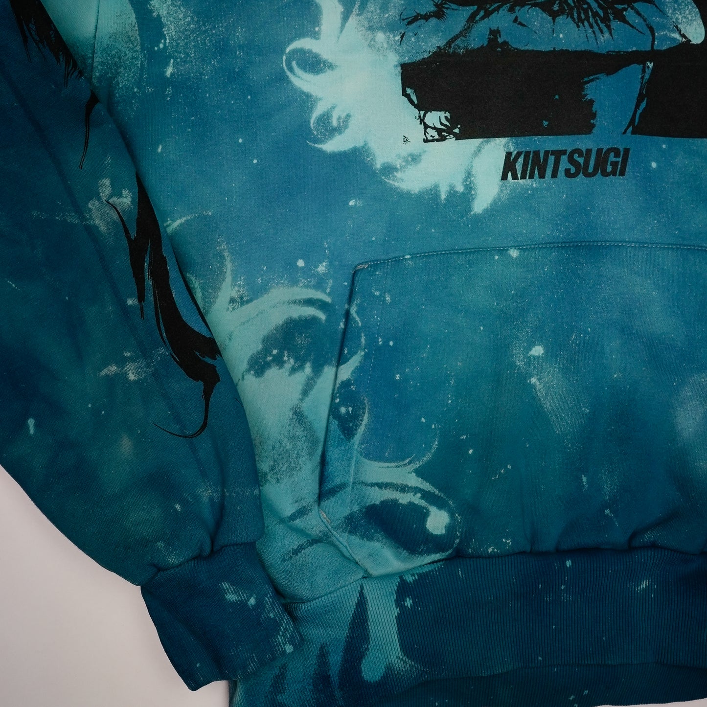 Kintsugi - Blue Edition Hoodie by @kirsten.tattoo