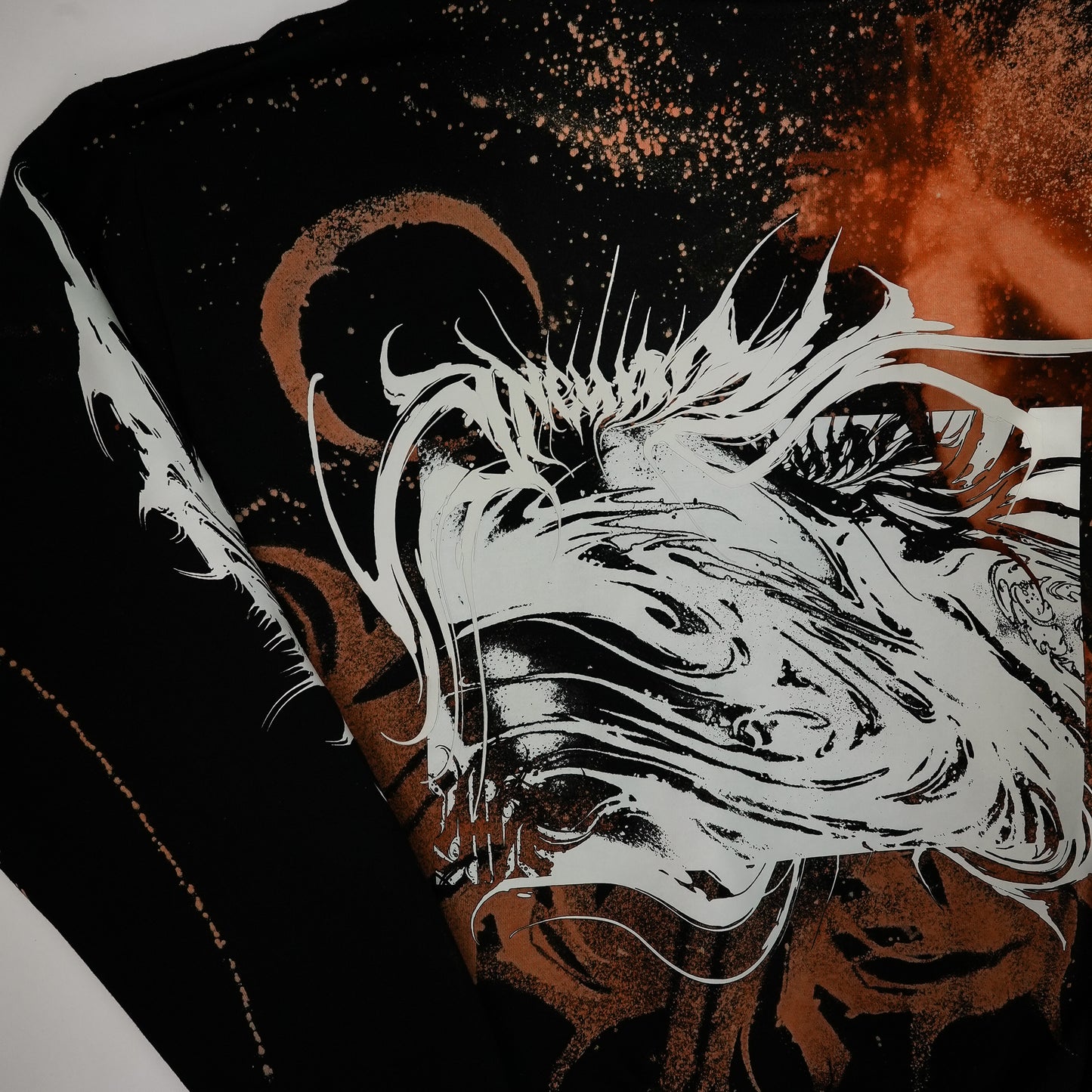 YUMA Hoodie Custom Bleached by @kirsten.tattoo