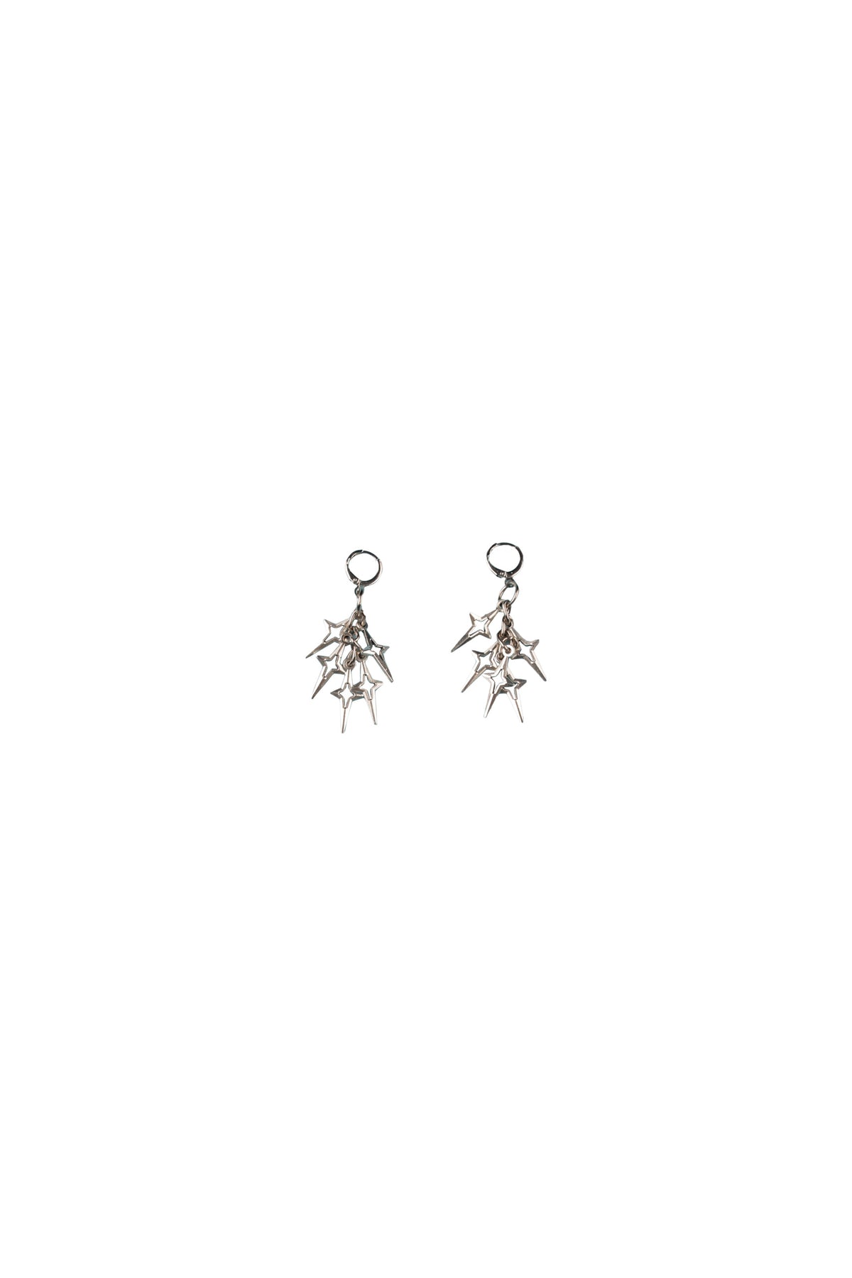 Star Charm Drop Earrings