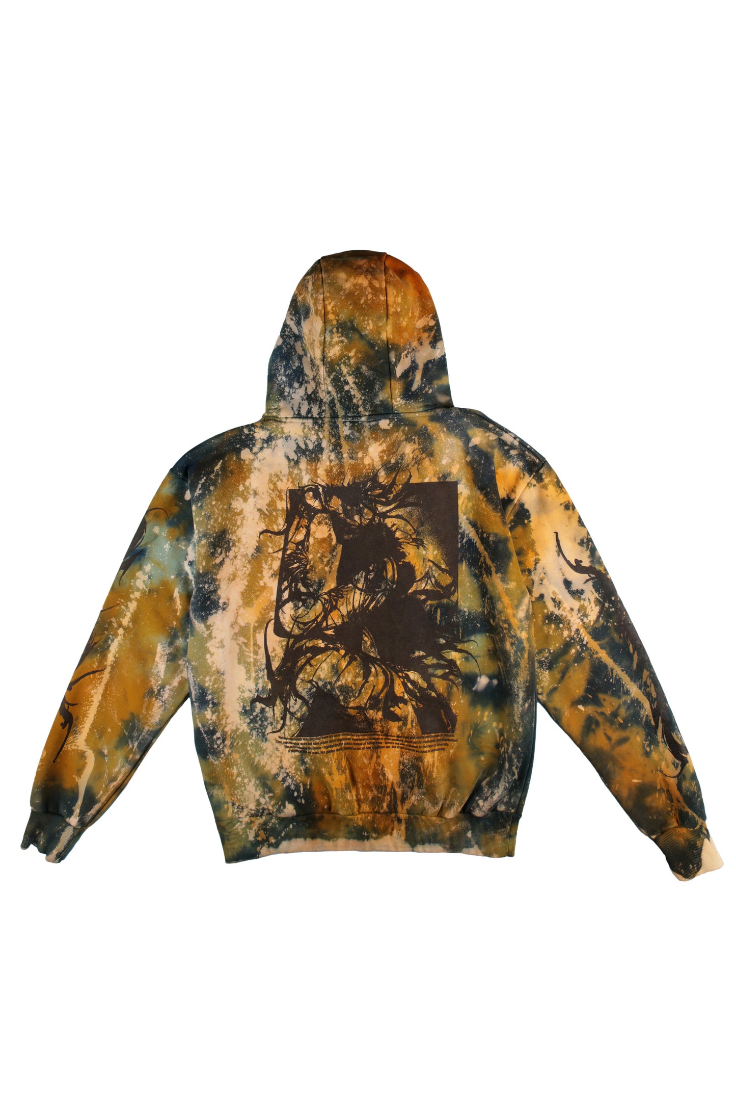 Orange Chaos hoodie