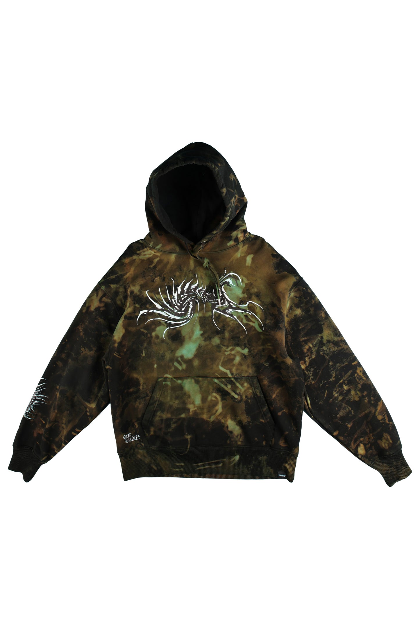 Camouflage Emerald Hoodie