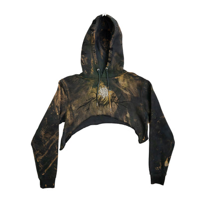 CROPPED REWORKED HOODIE