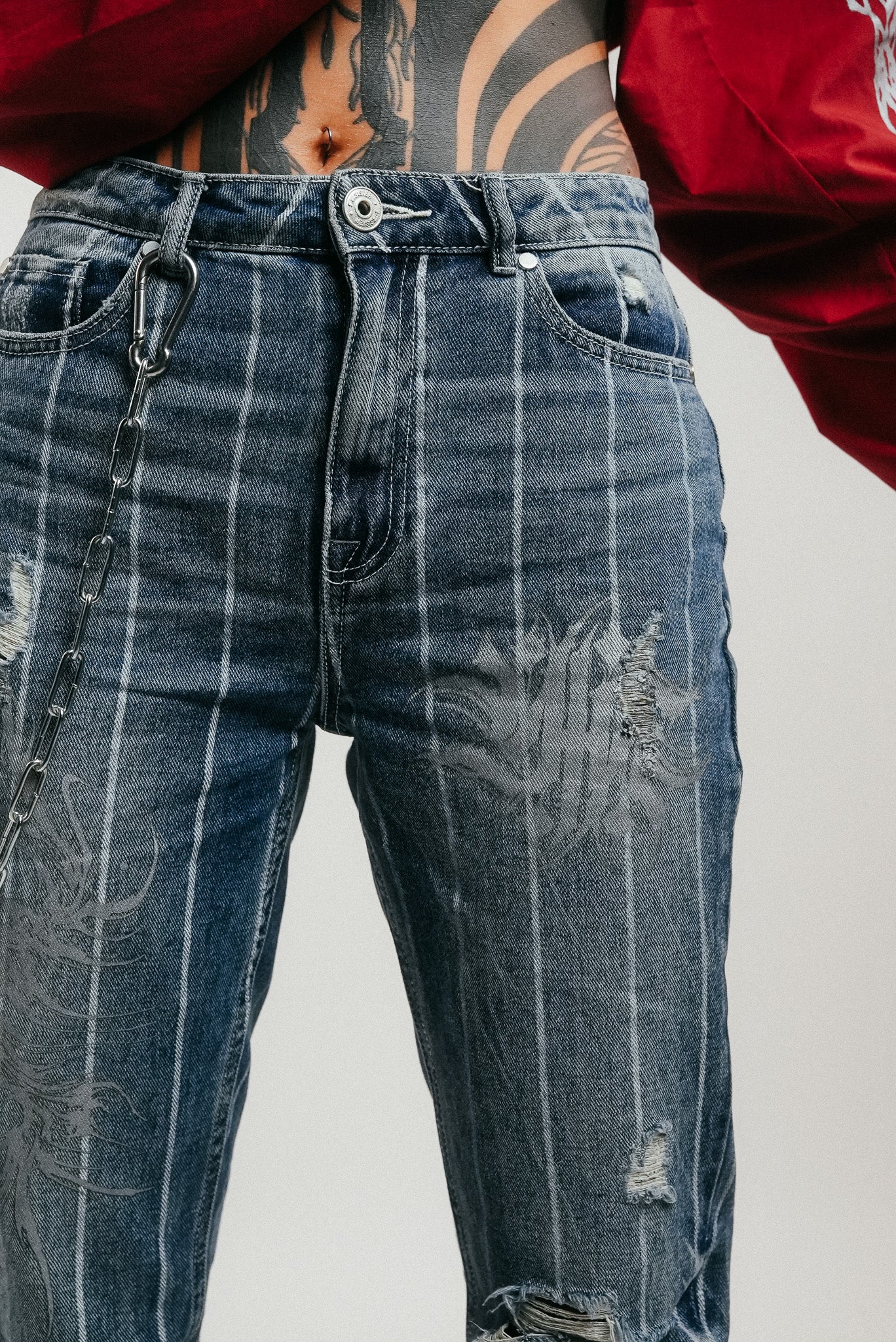 UPCYCLED MOM JEANS