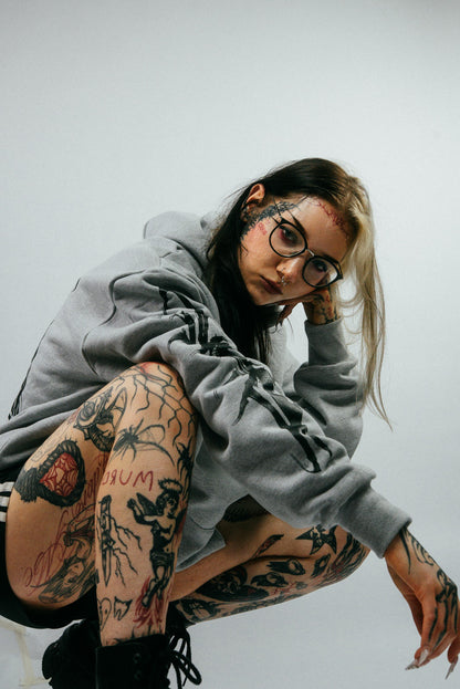 YUMA HOODIE Grey Version