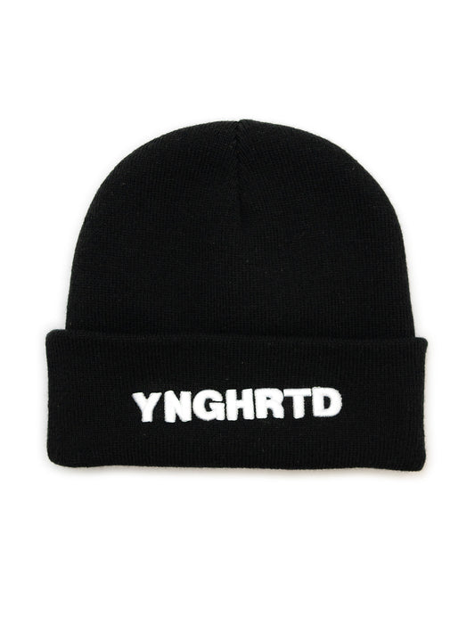 YNGHRTD Beanie Black