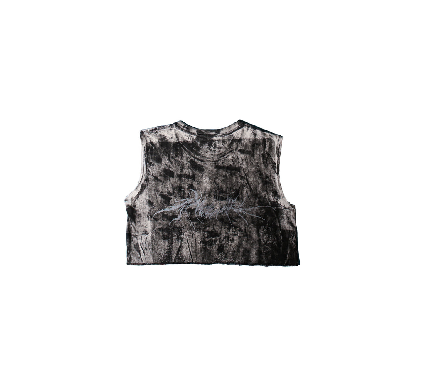 CROPPED UPCYCLED TANK TOP