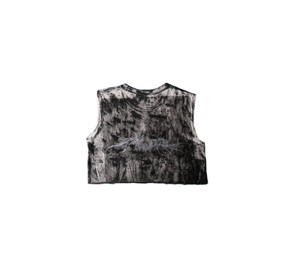 CROPPED UPCYCLED TANK TOP