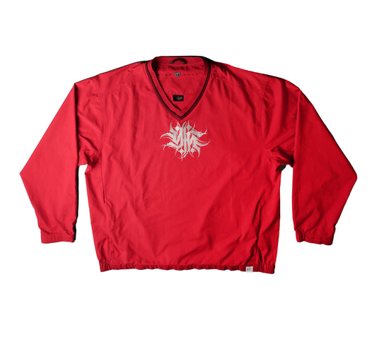 UPCYCLED RED NIKE GOLF LONG SLEEVE