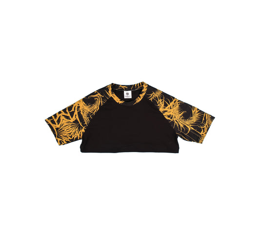 Signature Flow Raglan Crop version 1
