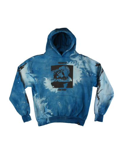 Kintsugi - Blue Edition Hoodie by @kirsten.tattoo