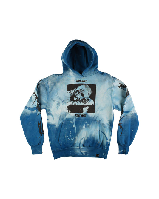 Kintsugi - Blue Edition Hoodie by @kirsten.tattoo