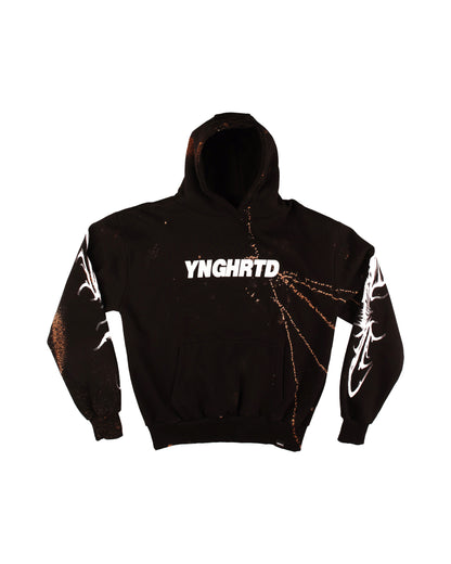 YUMA Hoodie Custom Bleached by @kirsten.tattoo