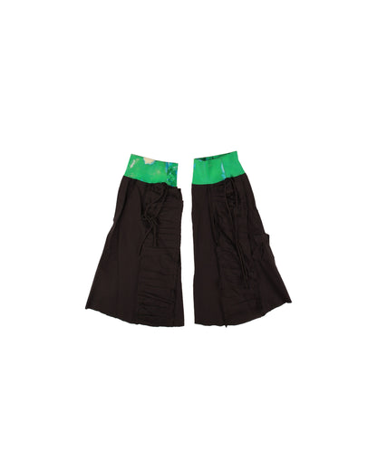 GREEN ACID LEG WARMER by Mademoiselle Opossum