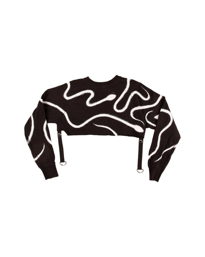 Snake Hand-Painted T-Shirt