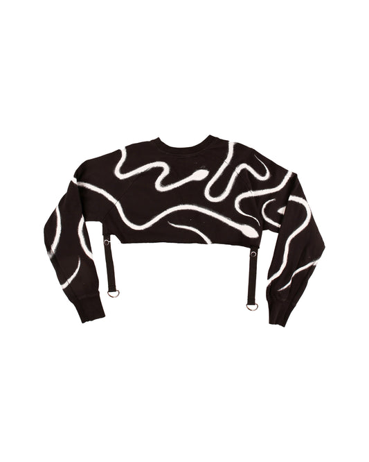 Snake Hand-Painted T-Shirt