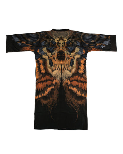 SHINOGA DARK EXTRA LONG KIMONO