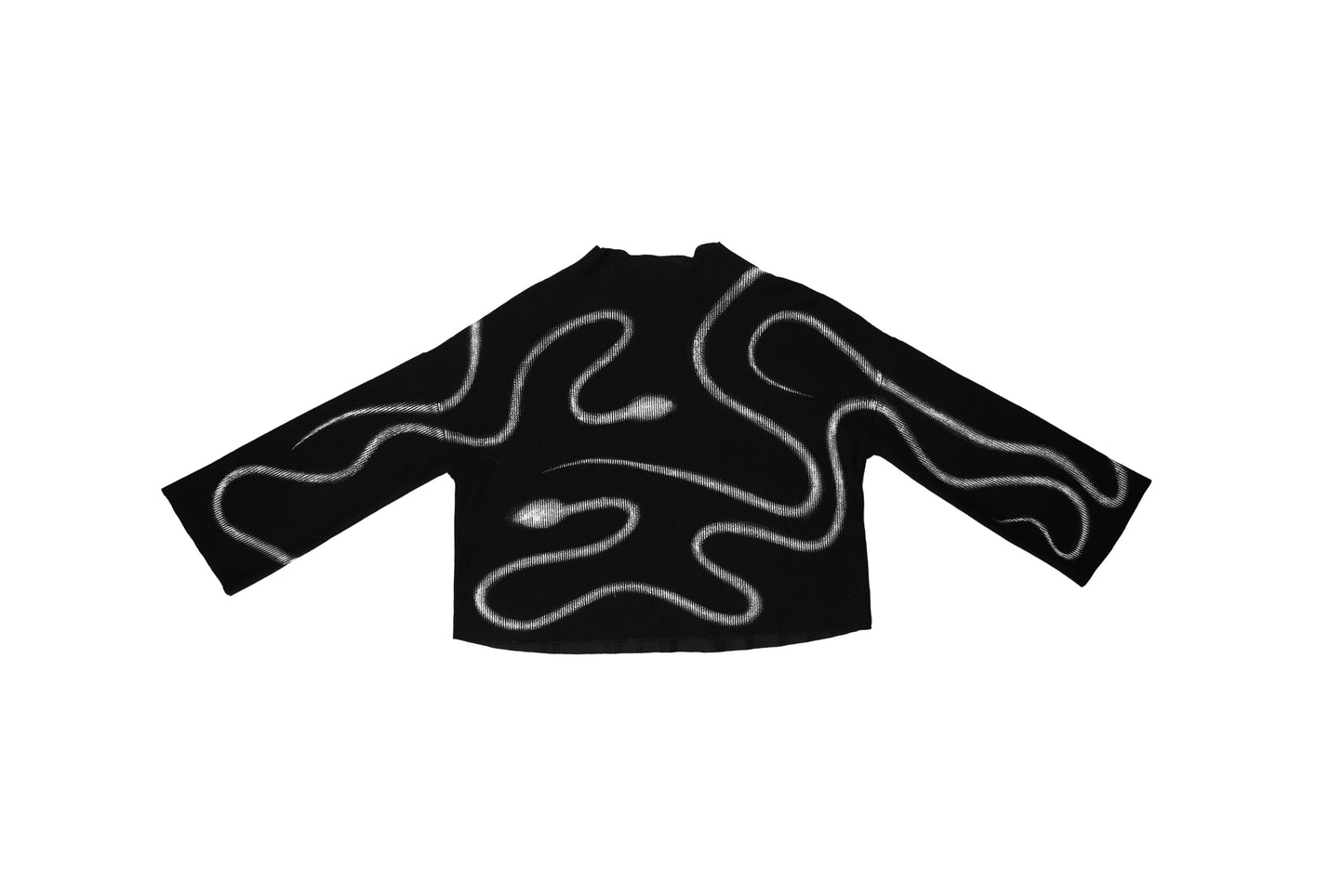 Snake Hand-Painted Sweatshirt