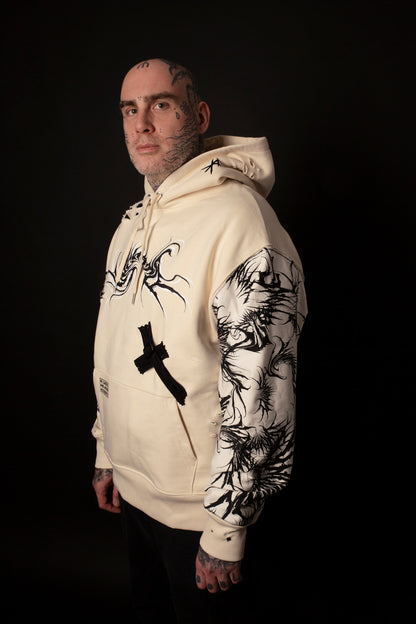 RVNDM & YNGHRTD 'Holy Death' HOODIE