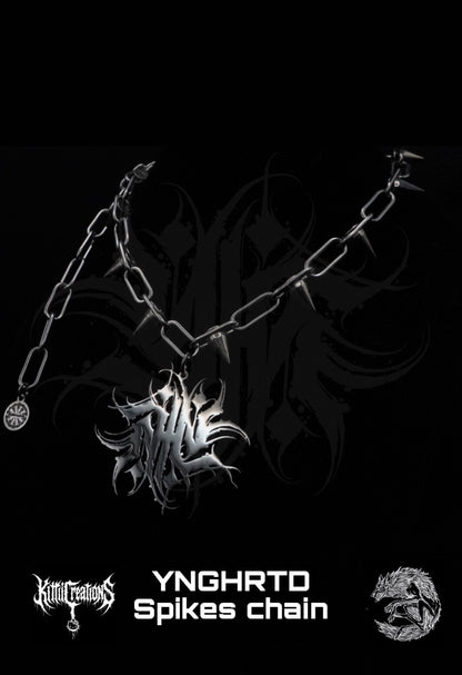 YNGHRTD Spikes Chain