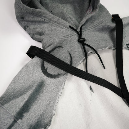 TMM UPCYCLING GREY HOODIE