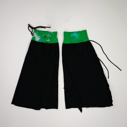 GREEN ACID LEG WARMER by Mademoiselle Opossum