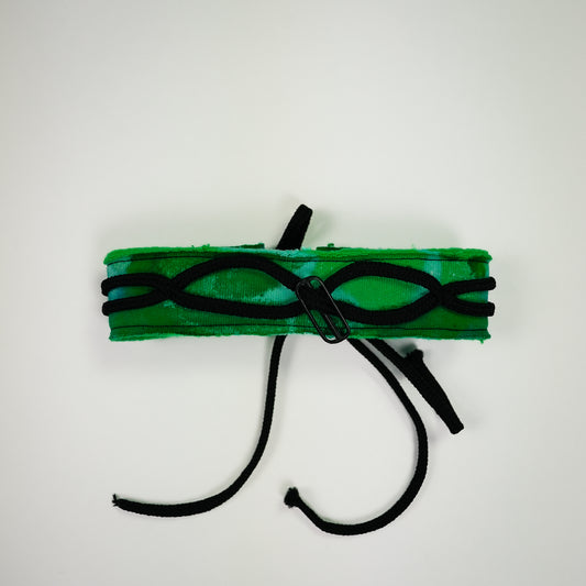 GREEN ACID CHOKER by Mademoiselle Opossum