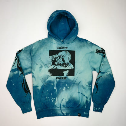 Kintsugi - Blue Edition Hoodie by @kirsten.tattoo