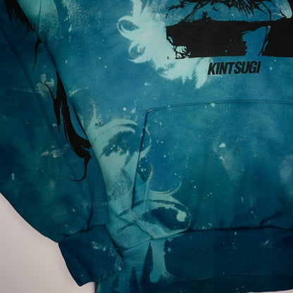 Kintsugi - Blue Edition Hoodie by @kirsten.tattoo