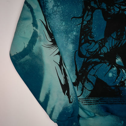 Kintsugi - Blue Edition Hoodie by @kirsten.tattoo