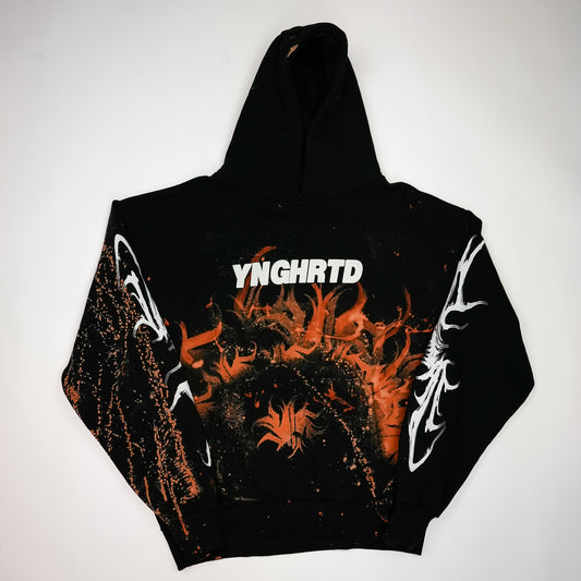 YUMA Hoodie Custom Bleached by @kirsten.tattoo
