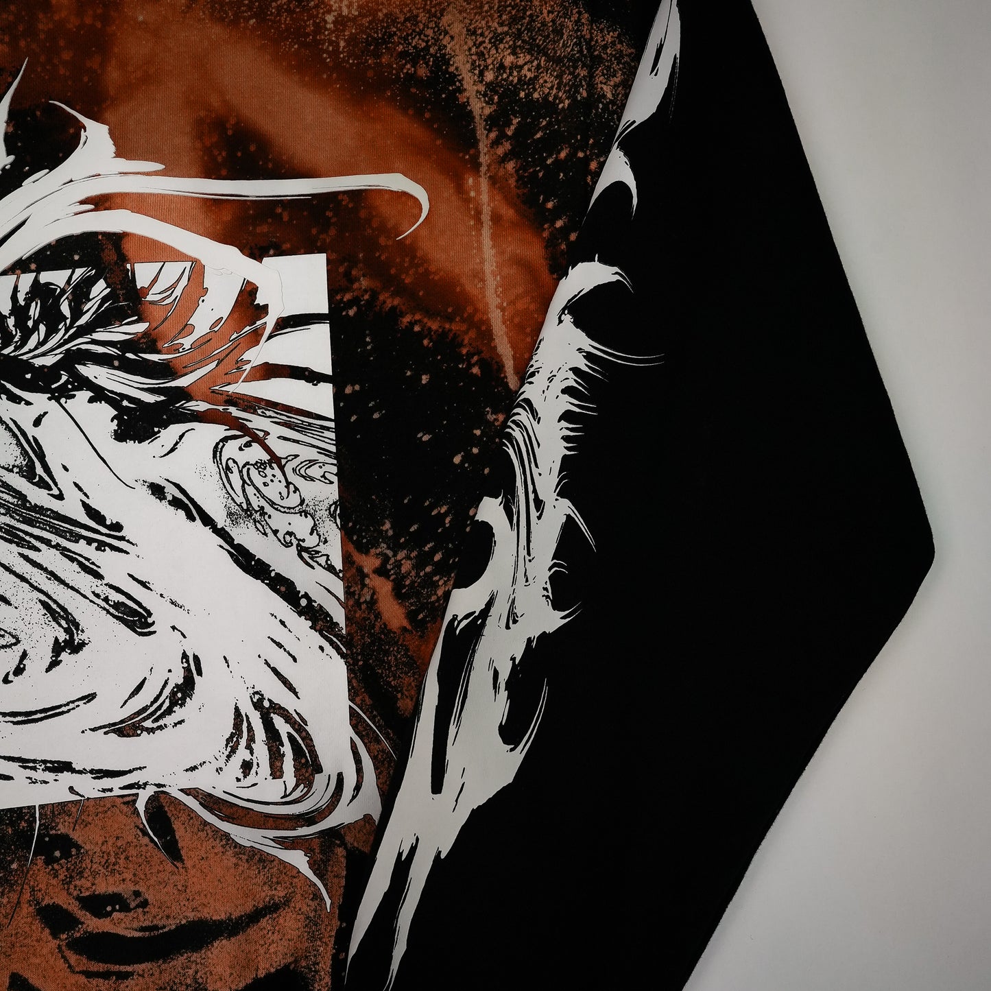 YUMA Hoodie Custom Bleached by @kirsten.tattoo