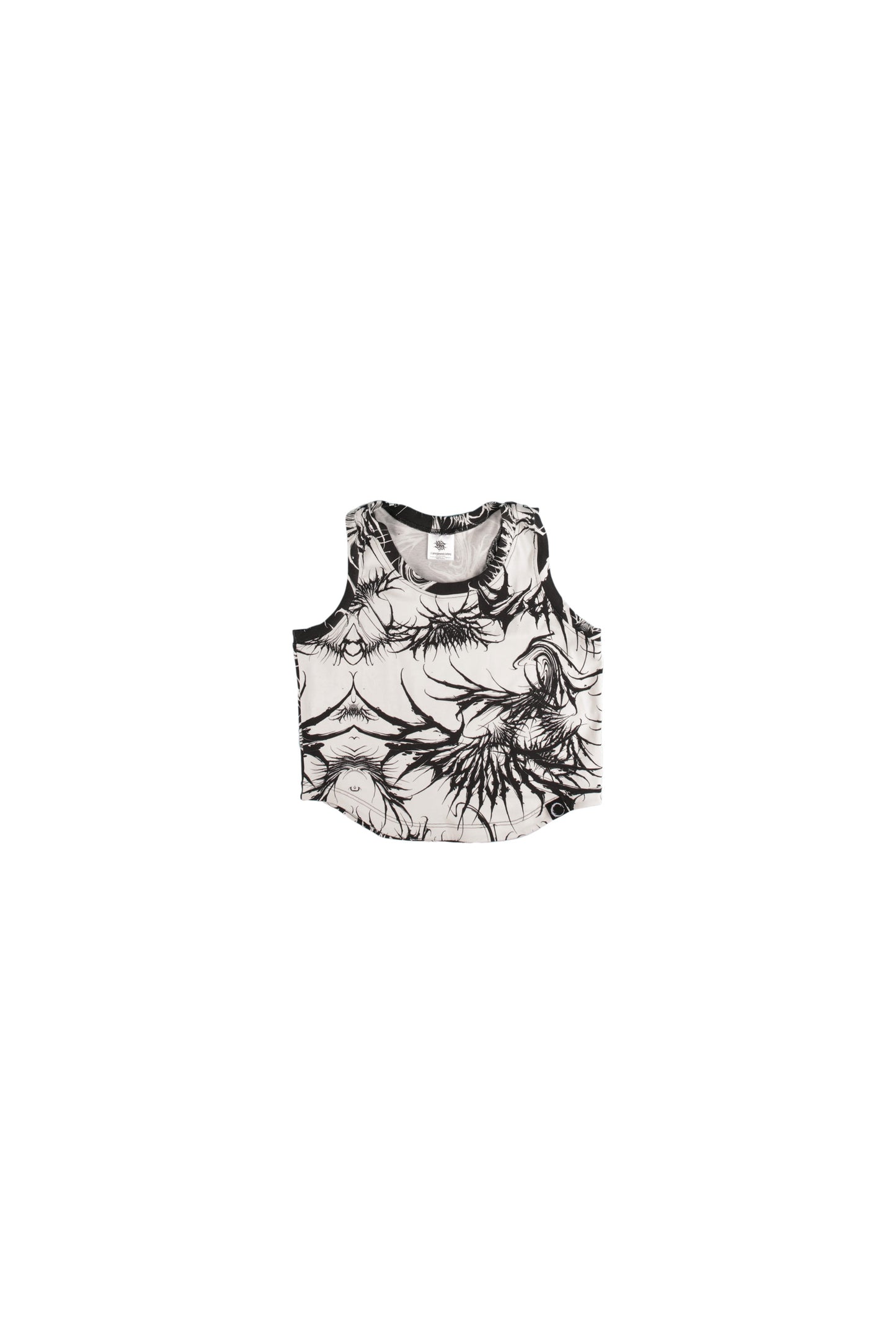 Monochrome Flow – Racer Back Tank