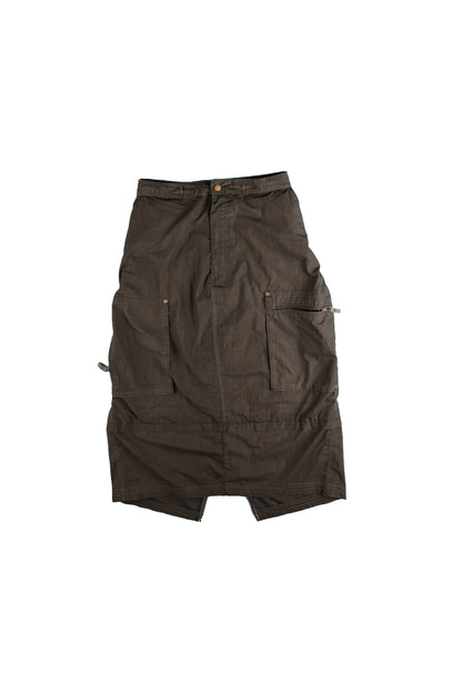 Upcycled Baggy Cargo Maxi Skirt (Copy)