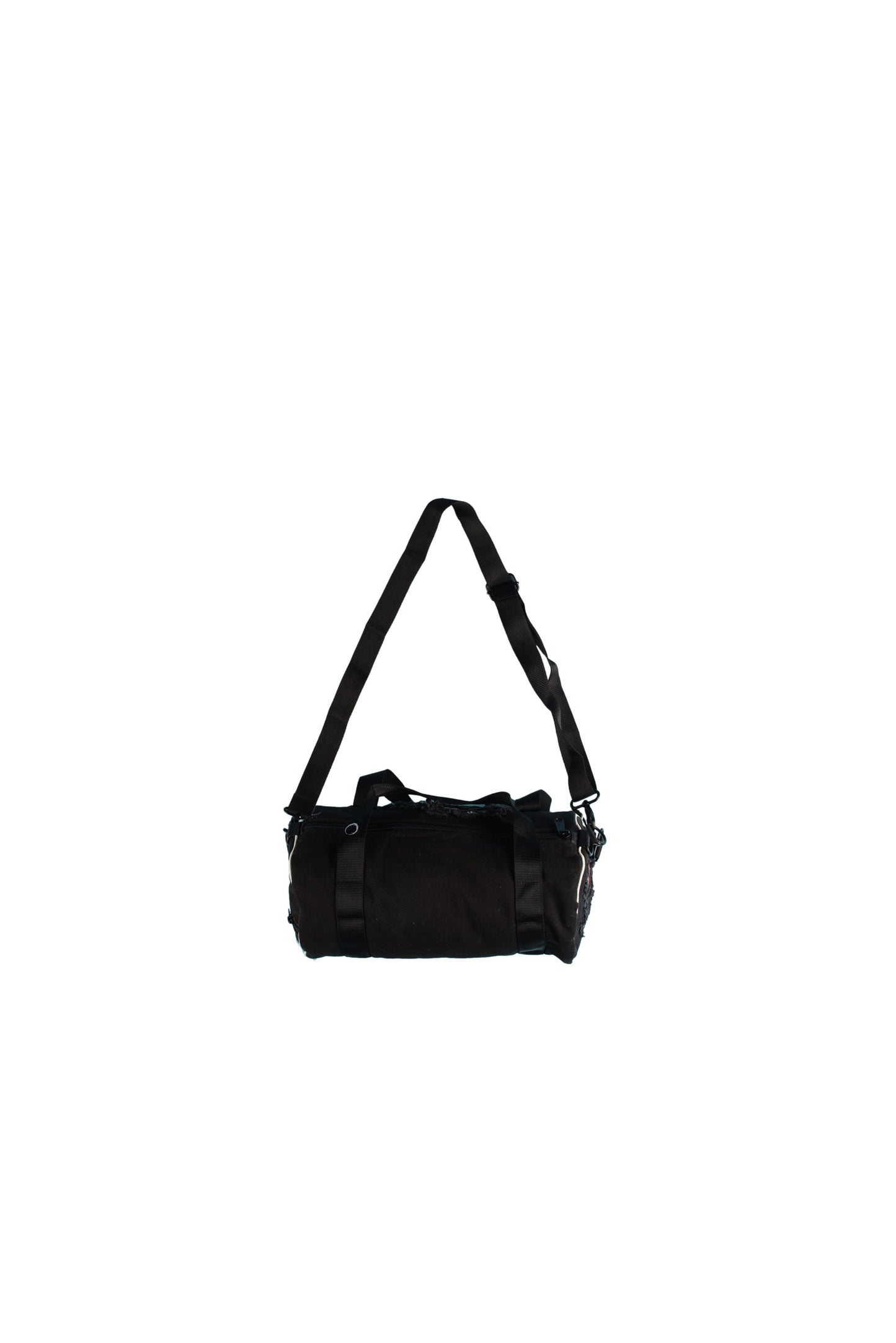 Distressed Denim Mini Duffle Bag YH