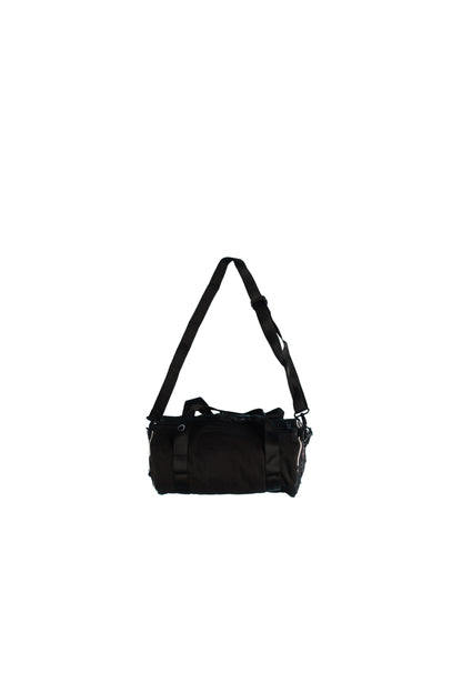 Distressed Denim Mini Duffle Bag YH