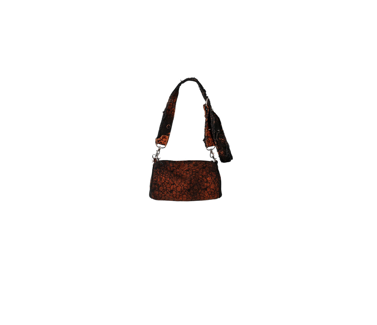 Bleached Bitch Denim Mini Duffel Bag