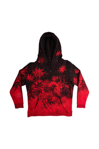 Crimson Vortex Hoodie by @nikita.nikinga