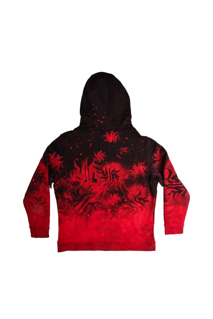 Crimson Vortex Hoodie by @nikita.nikinga