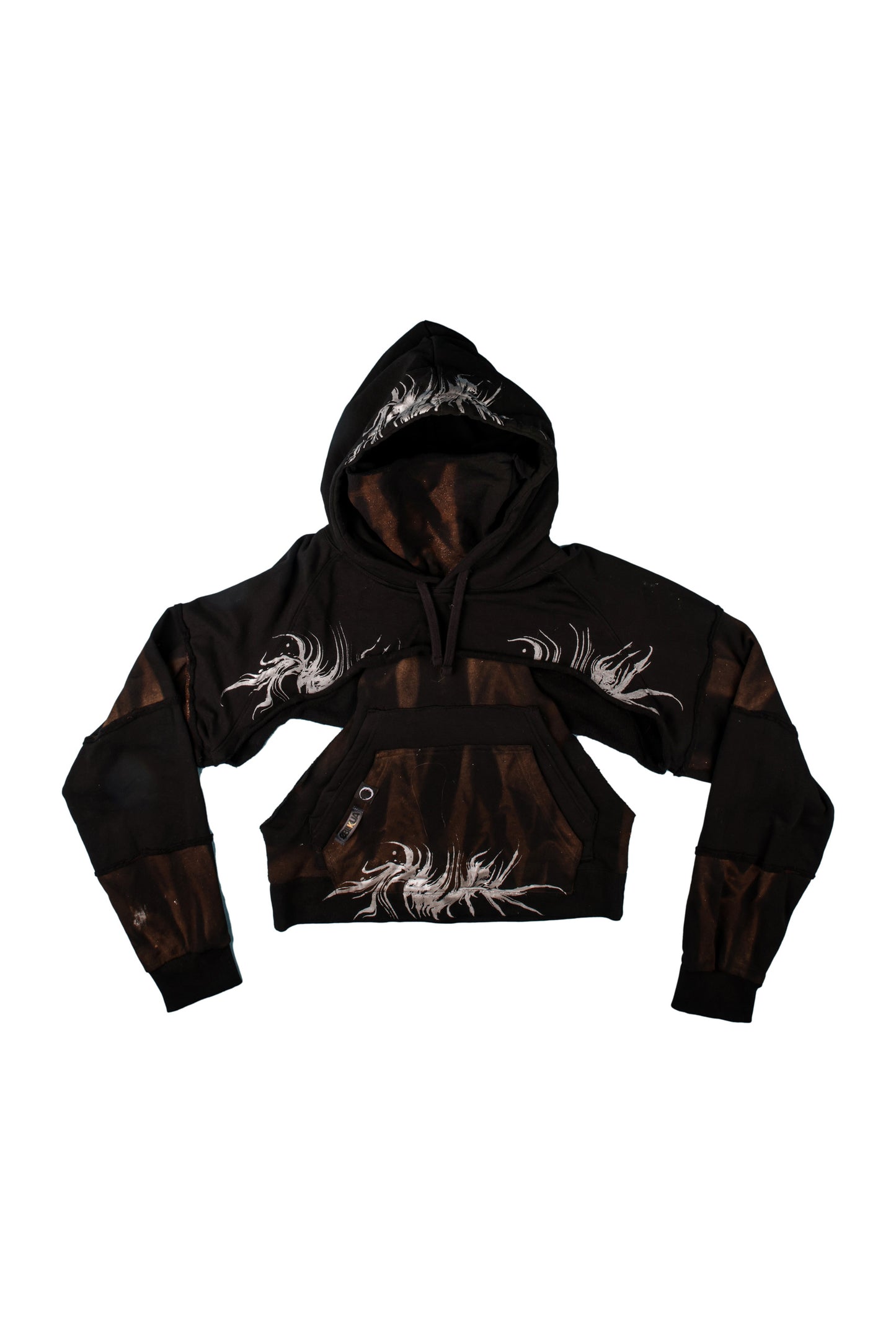 “Believe me not” deconstructed hoodie