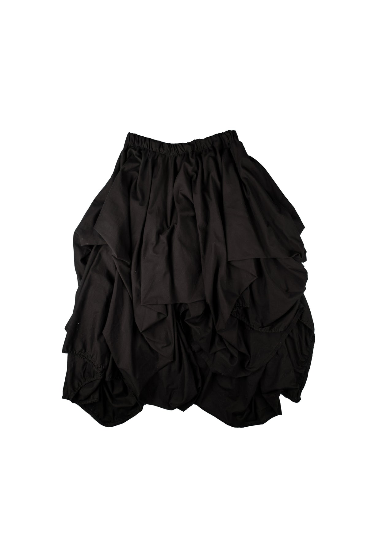 Asymmetrical Upcycled Mattress Cover Skirt