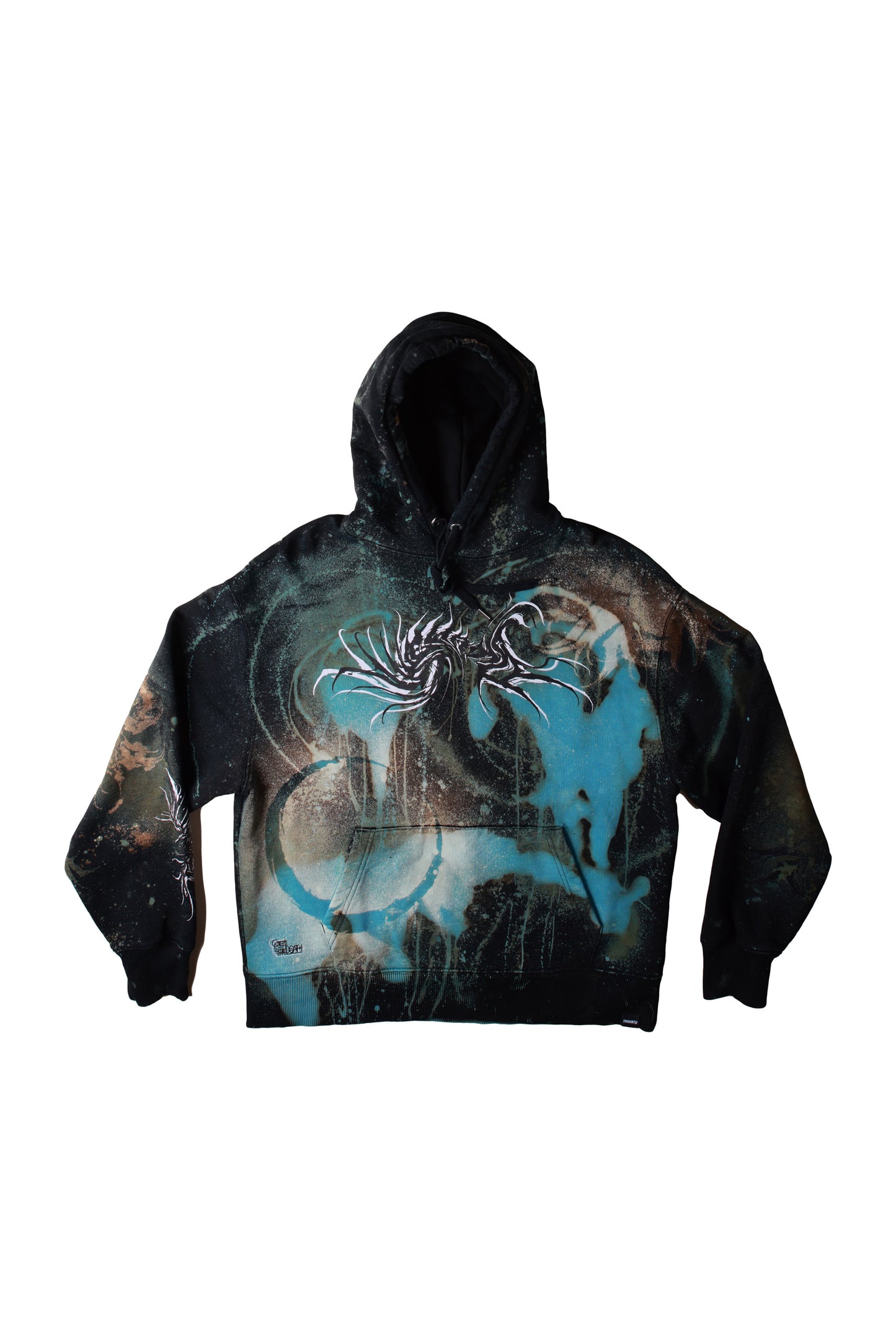 Aqua Ember Hoodie by @kirsten.tattoo