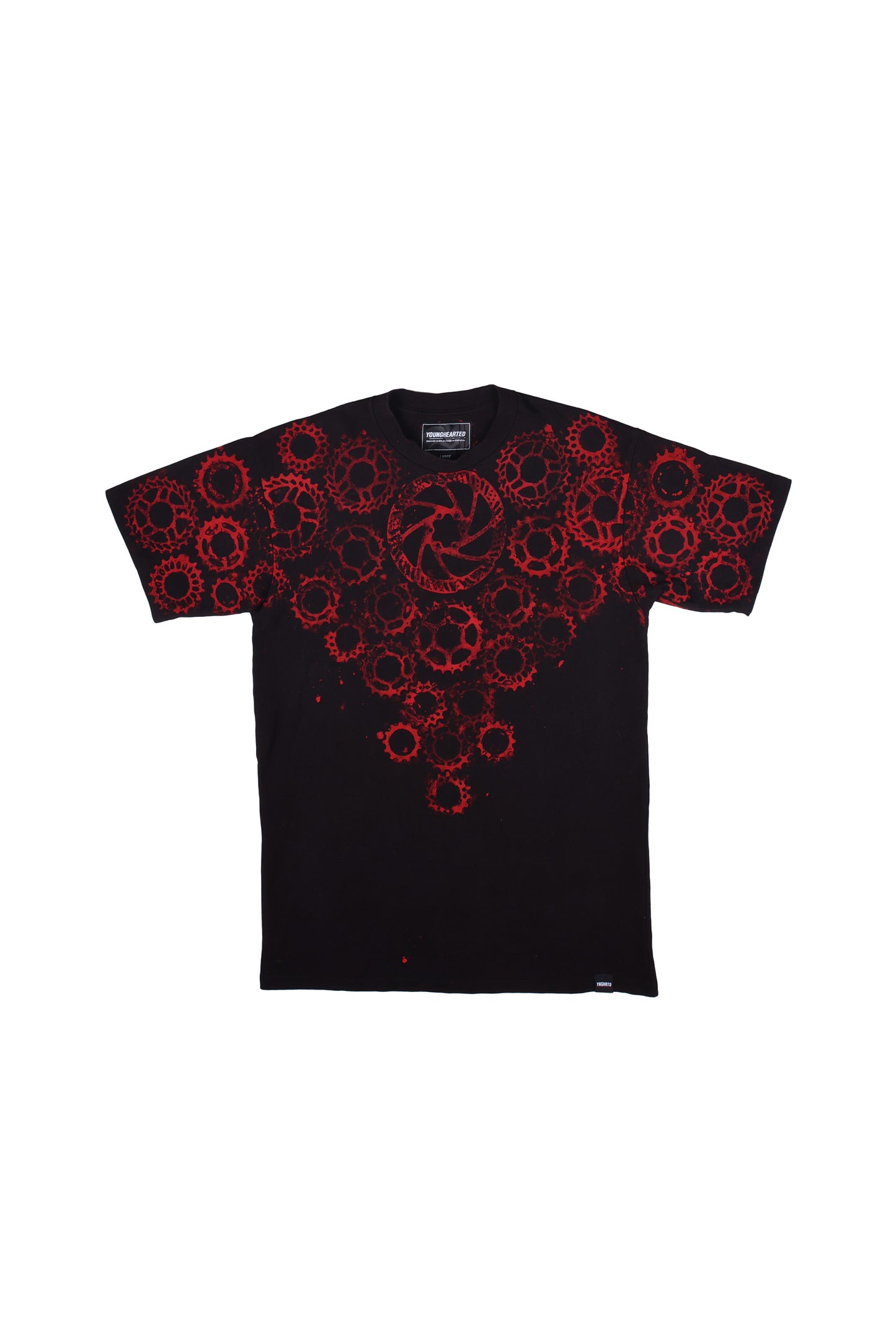 Crimson Gears Tee by @nikita.nikinga