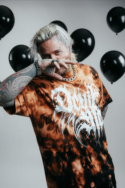 Devil me bleached T-shirt