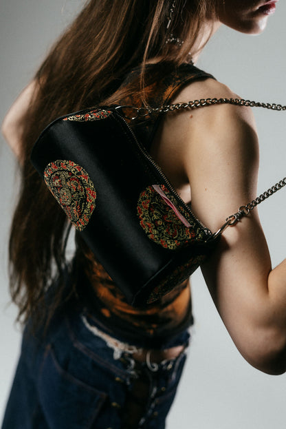 Jacquard Mini Duffel Bag