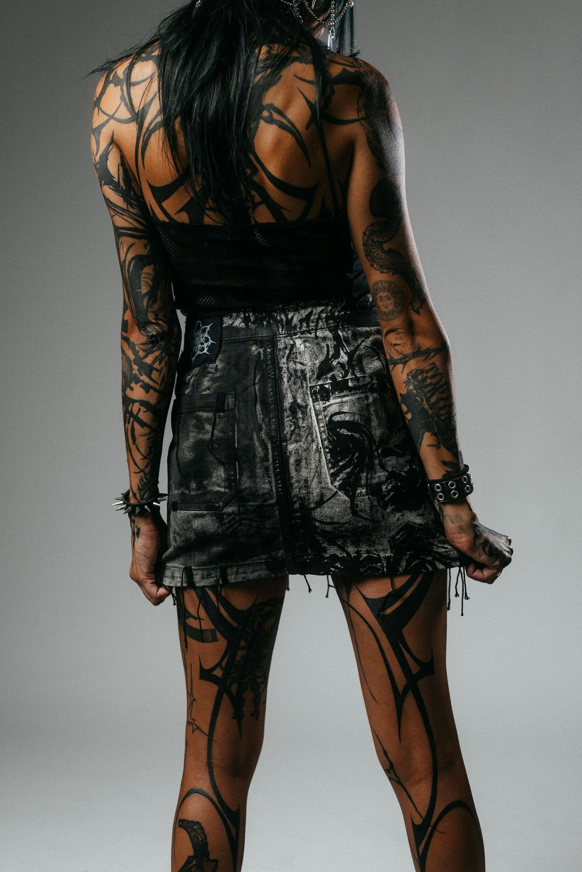 Stitched duality skirt